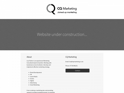 cqmarketing.co.uk snapshot