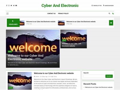cyberandelectronic.com snapshot