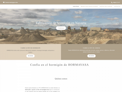 www.hormavasa.es snapshot