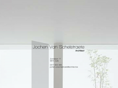 jochenvanschelstraete.be snapshot