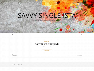 savvysingleista.com snapshot