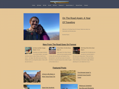 roadgoesonforever.com snapshot