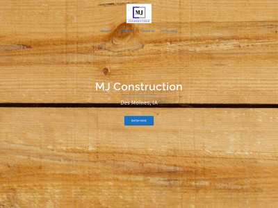 mjconstructiondsm.com snapshot