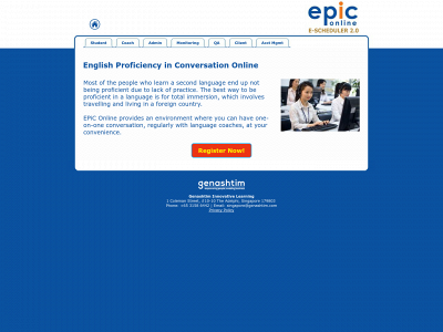 epicscheduler.com snapshot