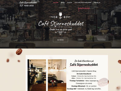 cafestjerneskuddet.dk snapshot