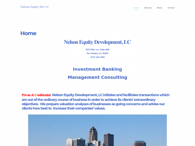 nelsonequity.com snapshot