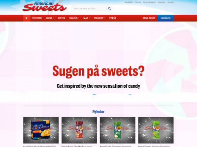 americansweets.se snapshot