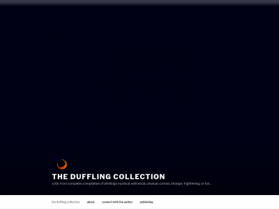 dufflingcollection.com snapshot