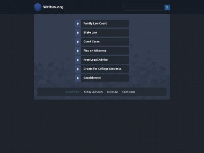 writus.org snapshot