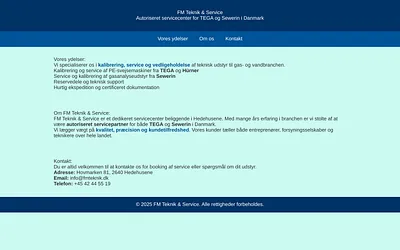 fmteknik.dk snapshot