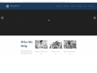 crosspointwealth.com snapshot
