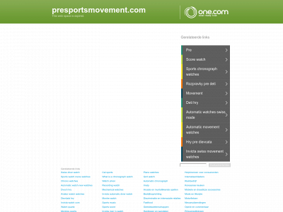 presportsmovement.com snapshot