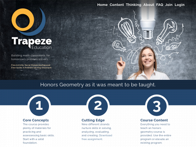 trapezeeducation.com snapshot
