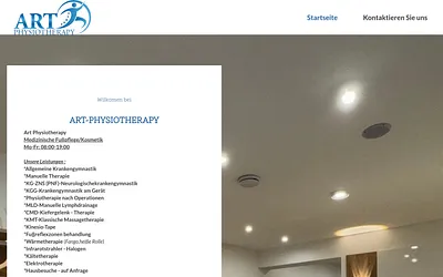 art-physiotherapy.de snapshot