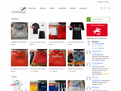 camisola10.com snapshot