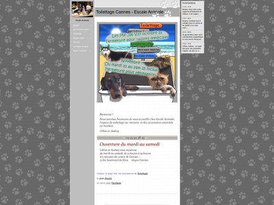 escale-animale.fr snapshot