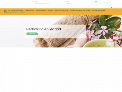 www.herbolariolosmarañones.es snapshot