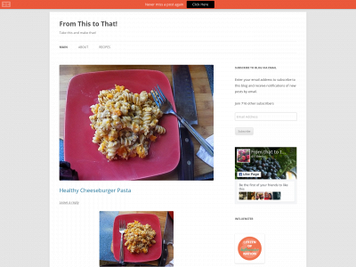fromthistothatbylinda.com snapshot