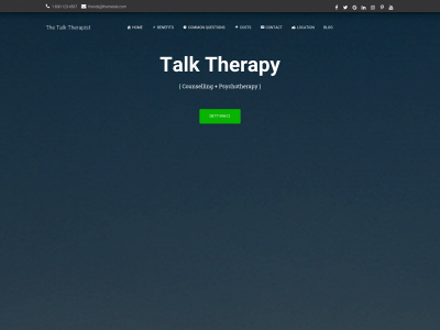 thetalktherapist.com snapshot