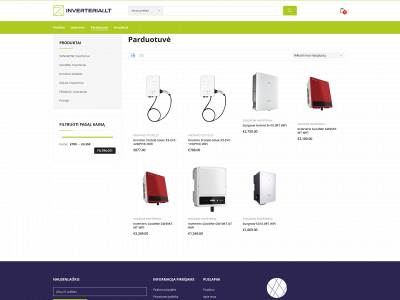 inverteriai.lt snapshot