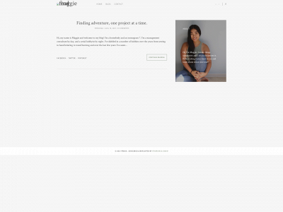 findmaggiemay.com snapshot