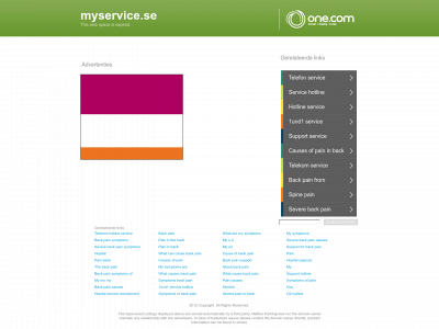 myservice.se snapshot