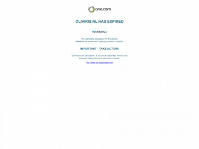 oliviris.nl snapshot