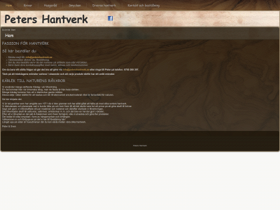 petershantverk.se snapshot