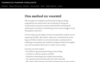 team-training-visualisatie.nl snapshot