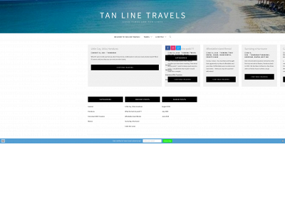 tanlinetravels.com snapshot