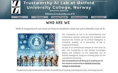 trustworthyailab.com snapshot