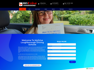 mydriveloughborough.co.uk snapshot
