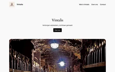 vintalis.nl snapshot