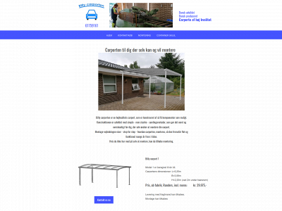 billy-carporten.dk snapshot