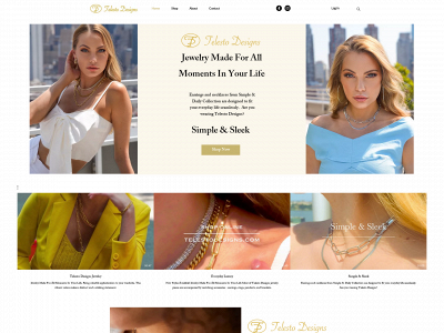 www.telestodesigns.com snapshot