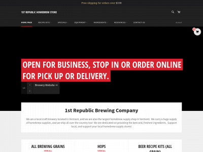 1strepublic-homebrew.com snapshot