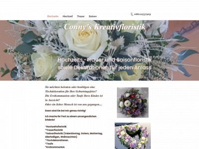 connyskreativfloristik.at snapshot