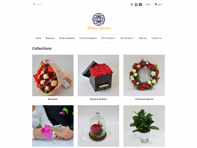 www.flowerstationdubai.com snapshot
