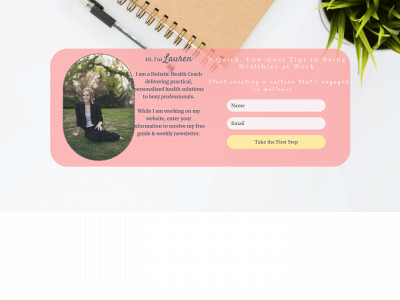 laurenredwine.com snapshot