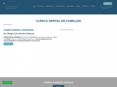 www.dentalcampanar.com snapshot