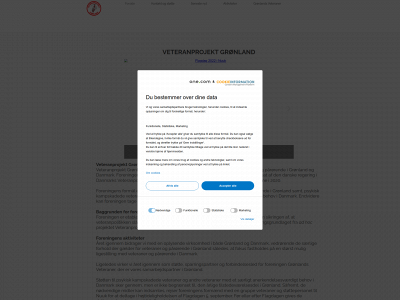 veteranprojekt.dk snapshot