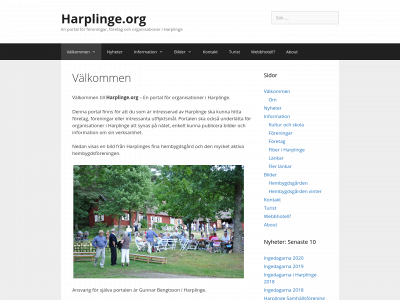 harplinge.org snapshot