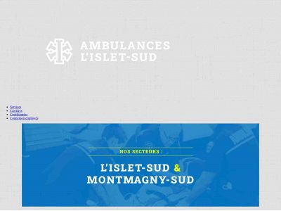 ambulanceslisletsud.com snapshot