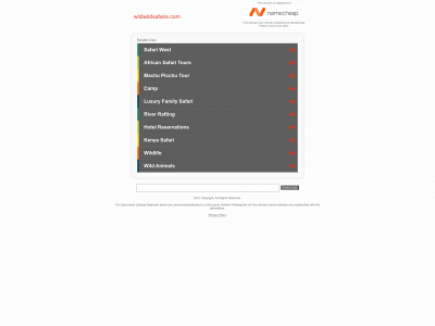wildwildsafaris.com snapshot