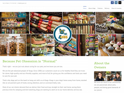 4legspet.com snapshot