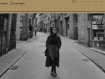 www.francescaescarraga.com snapshot