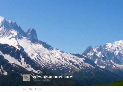 physicsofhope.com snapshot