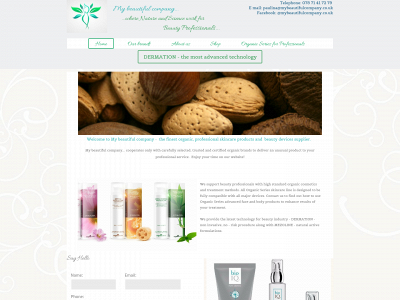 mybeautifulcompany.co.uk snapshot