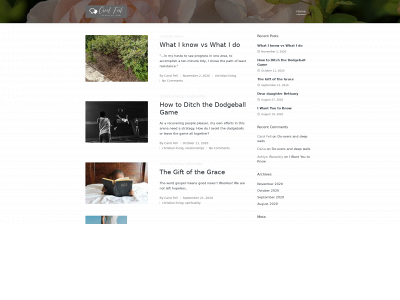 carolfeil.com snapshot