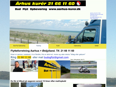 aarhuskurer-flytning.dk snapshot